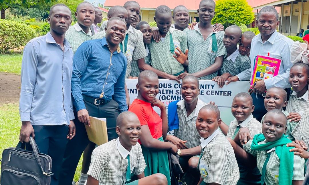 Community outreach supporting mental health in Lira